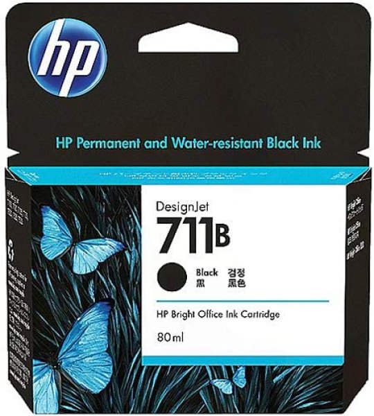 HP 711 711B 純正インク ブラック/カラー 4色セット 80/29mL 各1 計4個 |｜プリンターの消耗品はトナーマートへ