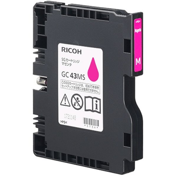 画像1: リコー (RICOH) GC43MS 純正インク マゼンタ Sサイズ (1)