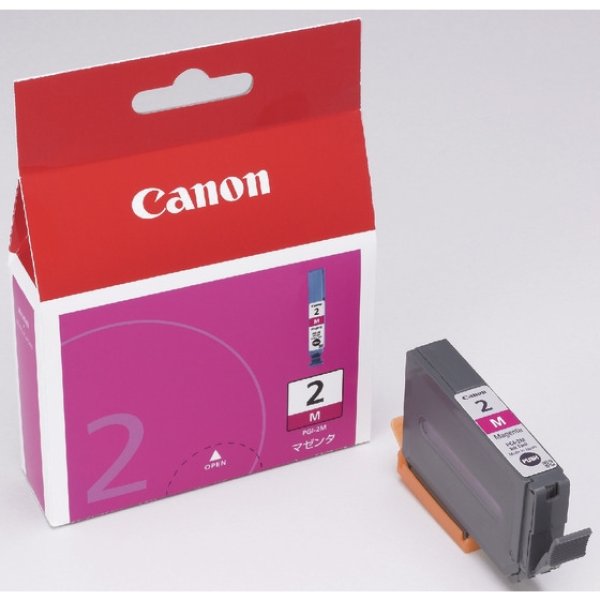 画像1: キヤノン 純正インク PGI-2 M マゼンタ 1026B001 単品 | キャノン Cannon Canon インク 純正 プリンター (1)