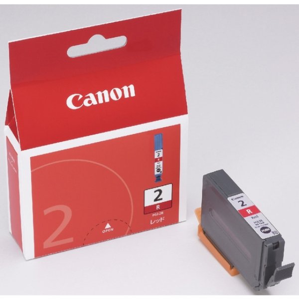 画像1: キヤノン 純正インク PGI-2 R レッド 1030B001 単品 | キャノン Cannon Canon インク 純正 プリンター (1)