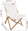 画像6: X-cabin ハンモックチェア Hammock Chair ホワイト アウトドア キャンプ おりたたみ コンパクト 収納袋付属 (6)