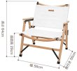 画像4: X-cabin フォールディングチェア Folding Chair グレー アウトドア キャンプ おりたたみ コンパクト 収納袋付属 (4)