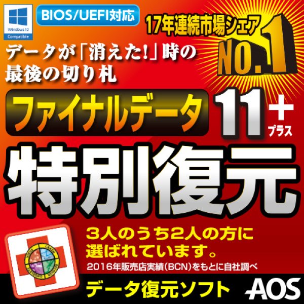 画像1: 【ダウンロード版】ファイナルデータ11plus 特別復元版　 (1)