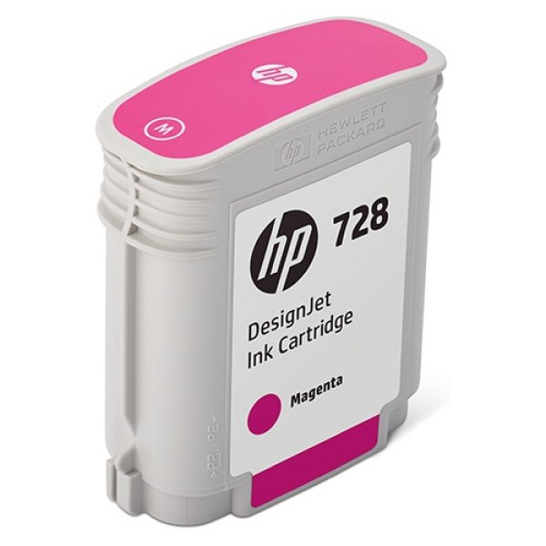 画像1: HP 728 インクカートリッジ 純正 ■マゼンタ F9J62A (1)