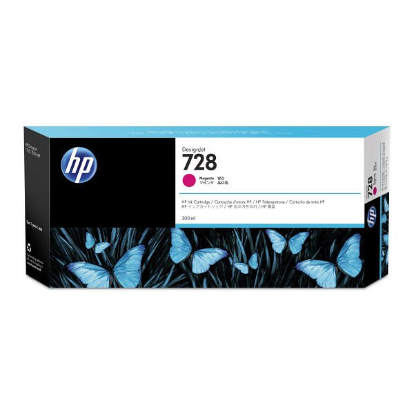 画像1: HP 728 インクカートリッジ 純正 ■マゼンタ F9K16A (1)