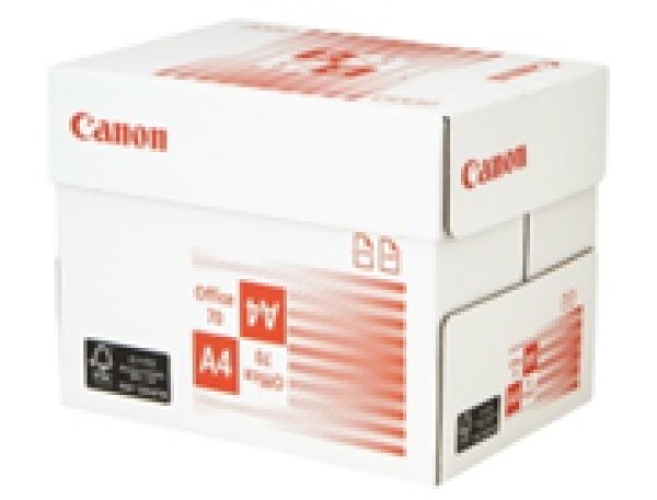 画像1: キヤノン 上質普通紙 Office 70 A4 (500枚×５冊) コピー用紙 7674A008 (1)