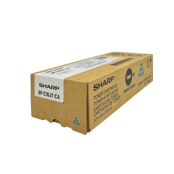 画像1: シャープ 純正トナー BP-C10JTCA シアン 単品 | SHARP トナーカートリッジ BP-C10JTCA BPC131WD (1)