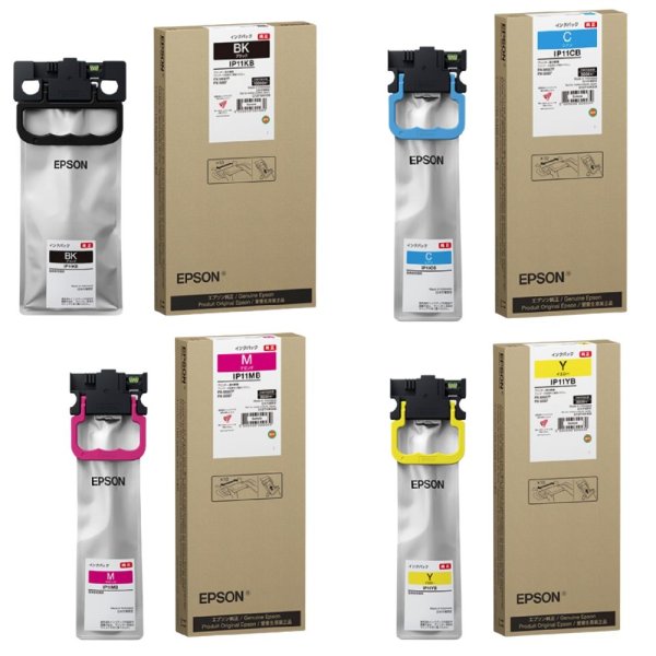 画像1: エプソン 純正 インクパック IP11K+3CLB Lサイズ 4色セット | EPSON (1)