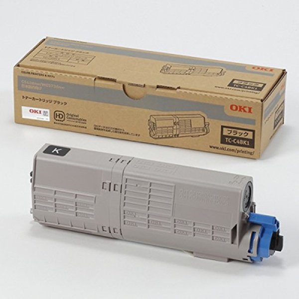 画像1: OKI(沖データ) TC-C4BK1 純正トナー ■ブラック (1)