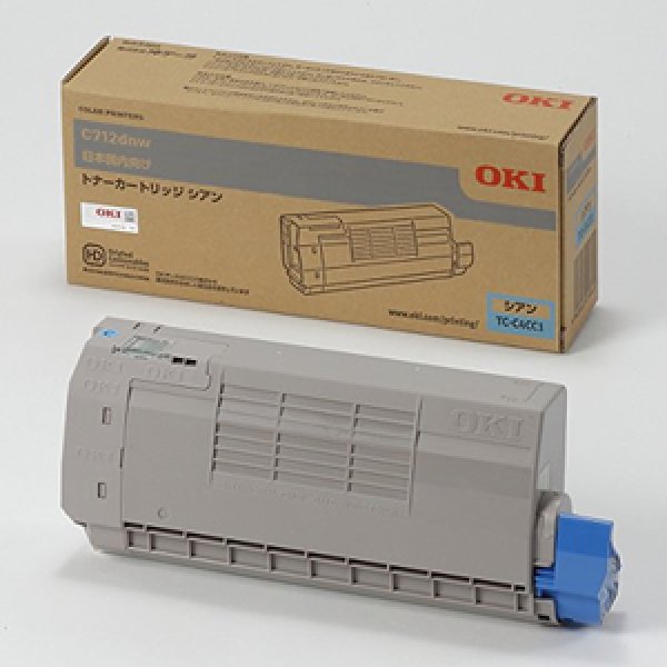 OKI(沖データ) TC-C4CC1 純正トナー □シアン|プリンターの消耗品はトナーマートへ OKI(沖データ) TC-C4CC1 純正トナー □シアン|プリンターの消耗品はトナーマートへ