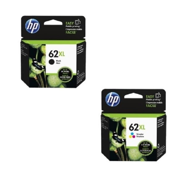 画像1: HP 62XL 純正インクカートリッジ 4色セット (1)