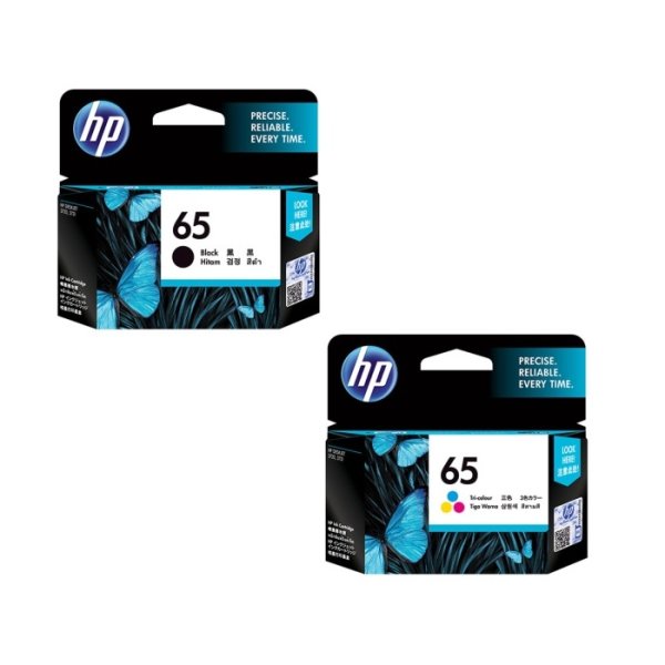 画像1: HP 65 純正インクカートリッジ 4色セット (1)