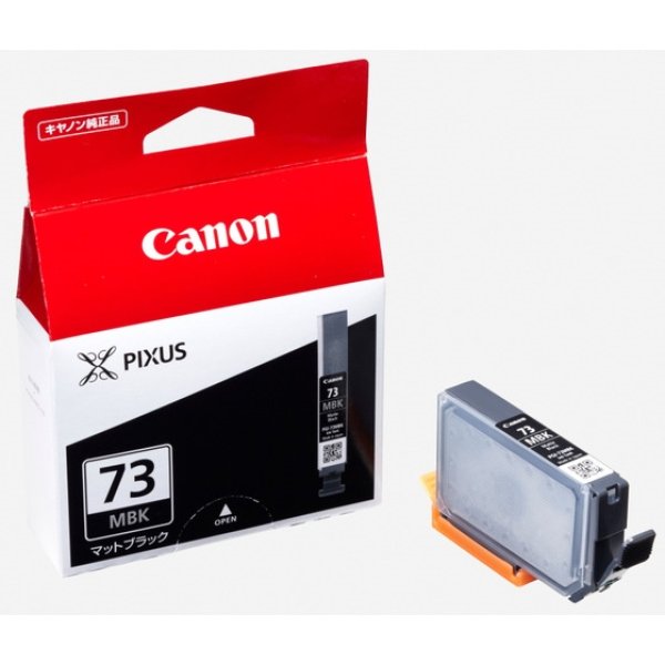 画像1: キヤノン 純正インクタンク PGI-73 MBK マットブラック 単品 | キャノン Cannon Canon インク 純正 プリンター 新品 インクジェット (1)