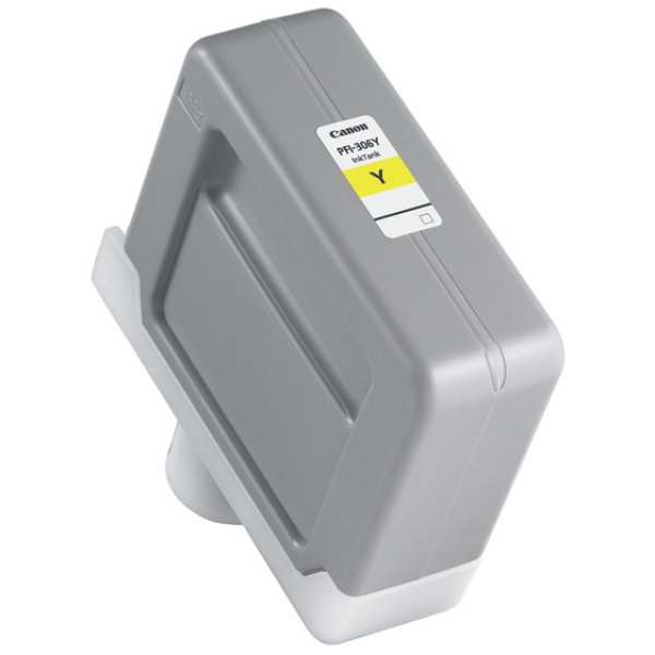 画像1: キヤノン 純正インク PFI-306Y イエロー (1)