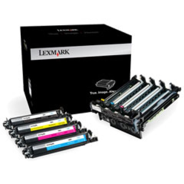 画像1: LEXMARK(レックスマーク) 700Z5 4ブラック＆カラーイメージングユニット 70C0Z50 純正 (1)
