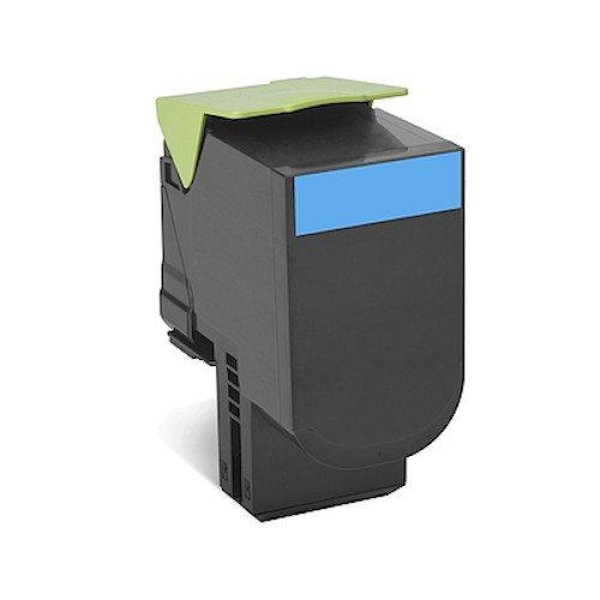 画像1: LEXMARK(レックスマーク) リターントナーカートリッジ 80C80C0 純正■シアン (1)