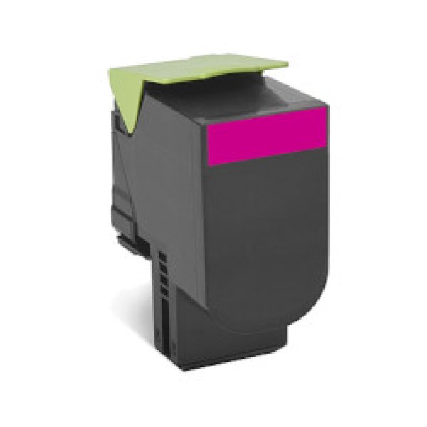 画像1: LEXMARK(レックスマーク) リターントナーカートリッジ 80C8SM0 純正■マゼンタ (1)