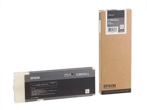 画像1: エプソン 純正インク ICBK54LL ブラック LLサイズ 単品 ｜ EPSON (1)