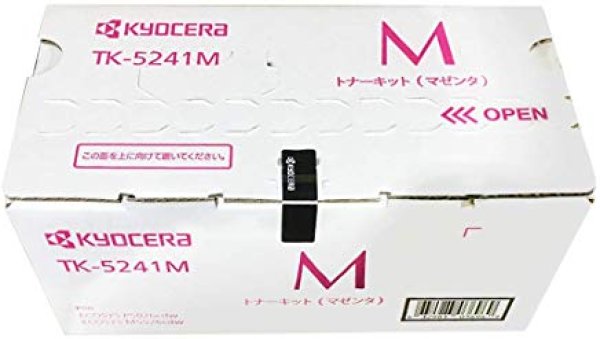 京セラ TK-5241M 純正トナー マゼンタ｜プリンターの消耗品はトナーマートへ