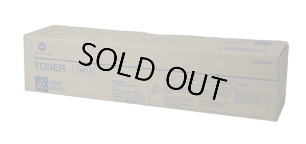 画像1: コニカミノルタ TN213C 純正トナー ■シアン　※特価品 (1)