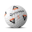 画像3: TAYLOR MADE(テーラーメイド) TP5x pix ゴルフボール 5ピース ホワイト(N0803301) 1ダース（12球）│正規品 (3)