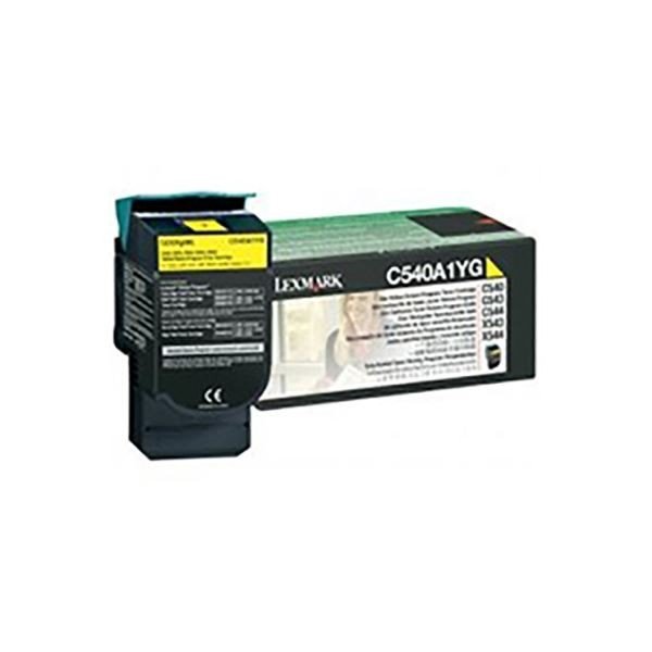 画像1: LEXMARK(レックスマーク) リターンプログラムトナー C540A1YG 純正 (1)