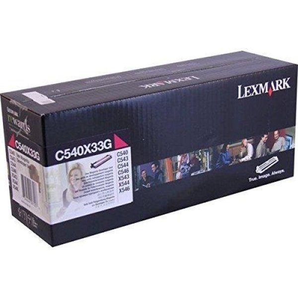 画像1: LEXMARK(レックスマーク) C54X用 マゼンタディベロッパーユニット C540X33G 純正 (1)