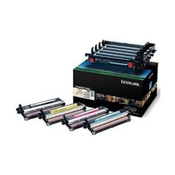 画像1: LEXMARK(レックスマーク) C54X用 ブラック＆カラーイメージングキット C540X74G 純正 (1)