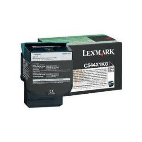 画像1: LEXMARK(レックスマーク) リターンプログラムトナー C544X1KG 純正 (1)