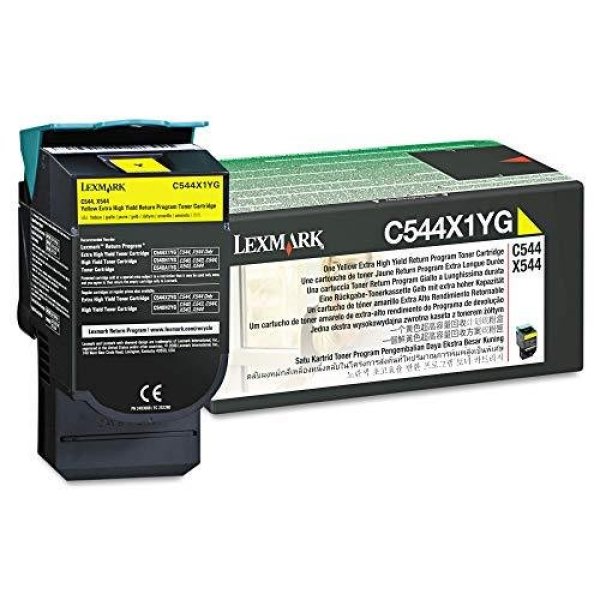 画像1: LEXMARK(レックスマーク) リターンプログラムトナー C544X1YG 純正 (1)
