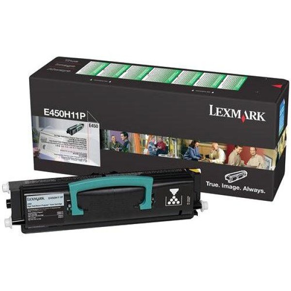 画像1: LEXMARK(レックスマーク) リターンプログラムトナーカートリッジ E450H11P 純正 (1)