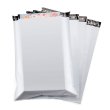 画像5: 宅配ビニール袋 テープ付 MMサイズ 白 100枚 （幅300*高400＋40ｍｍ 厚0.06mm）| VINYL-BAG-MM-GREY 宅配用ビニール袋 防水 透けない PE袋 (5)