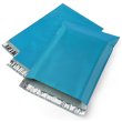 画像5: 宅配ビニール袋 テープ付 A3サイズ 青 80枚 （幅330*高460＋40ｍｍ 厚0.06mm）| VINYL-BAG-A3-BLUE 宅配用ビニール袋 防水 透けない PE袋 (5)