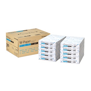 A4コピー用紙 ホワイト W‐Paper 5000枚(500枚×10冊) / 881783(ZGAA1280) / 富士フイルムビジネスイノベーション