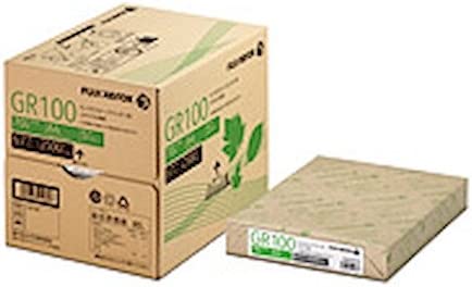 富士フィルムBI リサイクルコピー用紙 GR100 A4サイズ 5000枚(500枚×10冊) ZGAA1284 881787