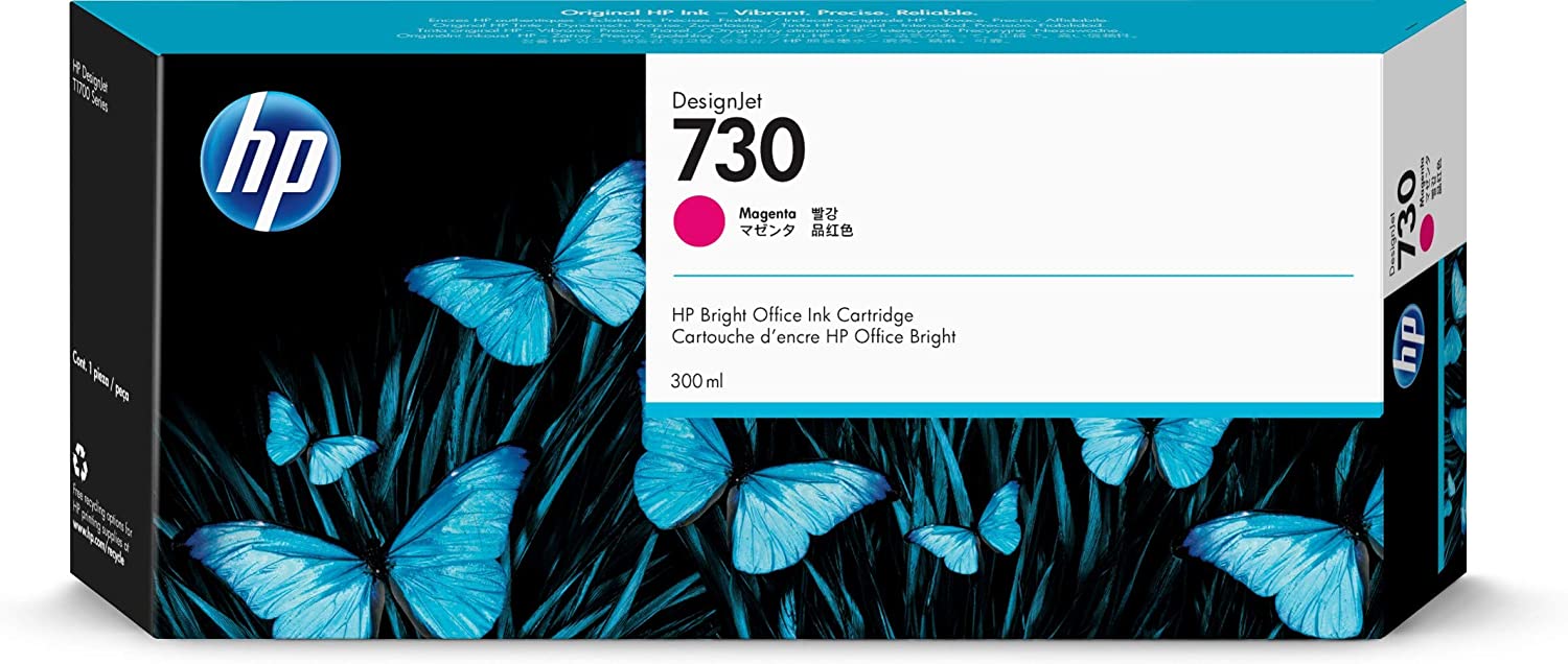 HP 730B 730 純正インク ブラック3種/カラー3種 6色セット 300mL 各1 計6個 |｜プリンターの消耗品はトナーマートへ
